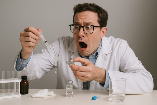 “My Peptide Turned Into Gel — Should I Panic?”